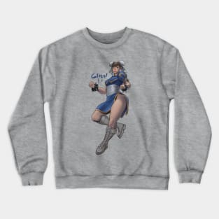 Chun Li Street Fighter Crewneck Sweatshirt